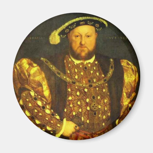Íman ímã: Henry VIII (Frente)