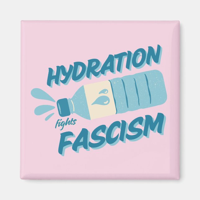 Íman Ímã Hidratação Combate Fascismo (Frente)