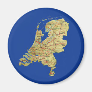 Íman Ímã holandês do mapa
