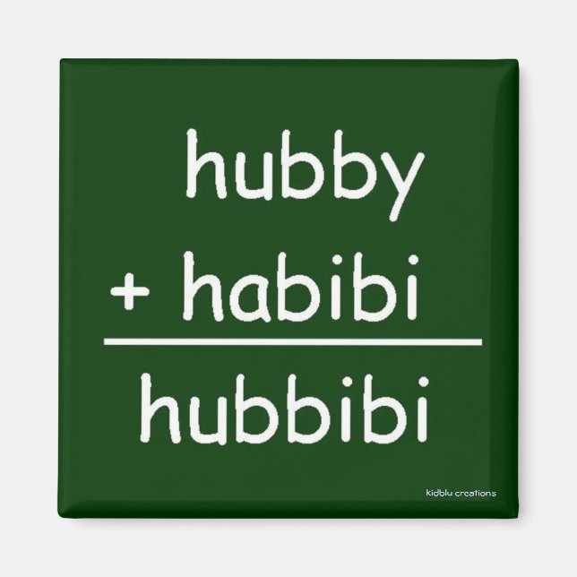 Íman ímã - hubibi (Frente)