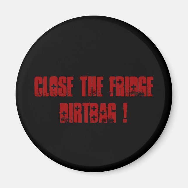 Íman ímã humorístico (Frente)