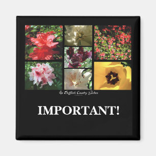 Íman Ímã inglês do montagem do jardim do país