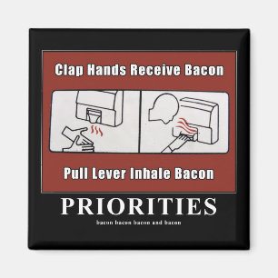 Íman Ímã inspirador do distribuidor do bacon