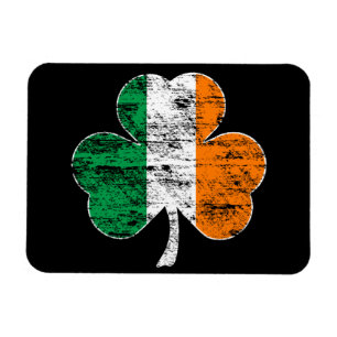 Íman Ímã irlandês de Flexi do trevo da bandeira