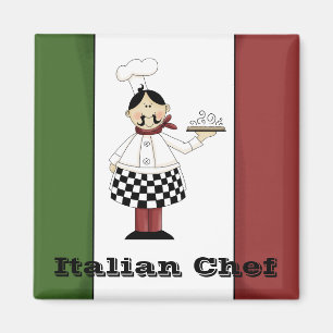 Íman Ímã italiano do cozinheiro chefe #7