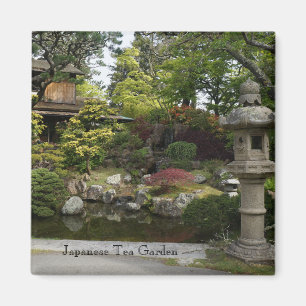 Íman Ímã japonês do jardim de chá #3 de San Francis
