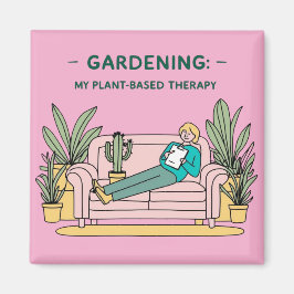 Íman Ímã - jardinagem rosa