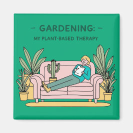 Íman Ímã - jardinagem rosa