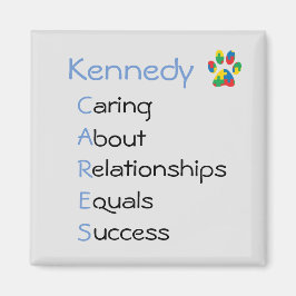 Íman ímã Kennedy CARES