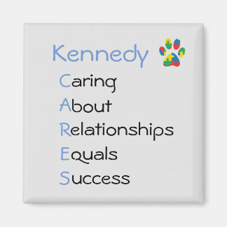 Íman ímã Kennedy CARES