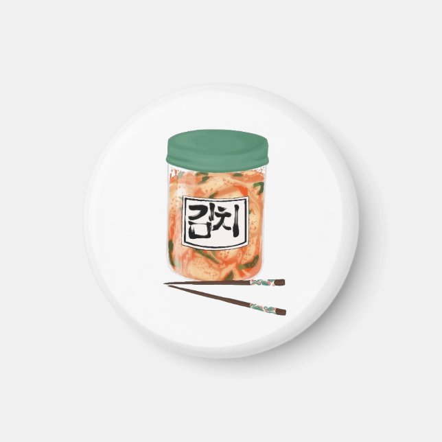 Íman ímã kimchi (Frente)