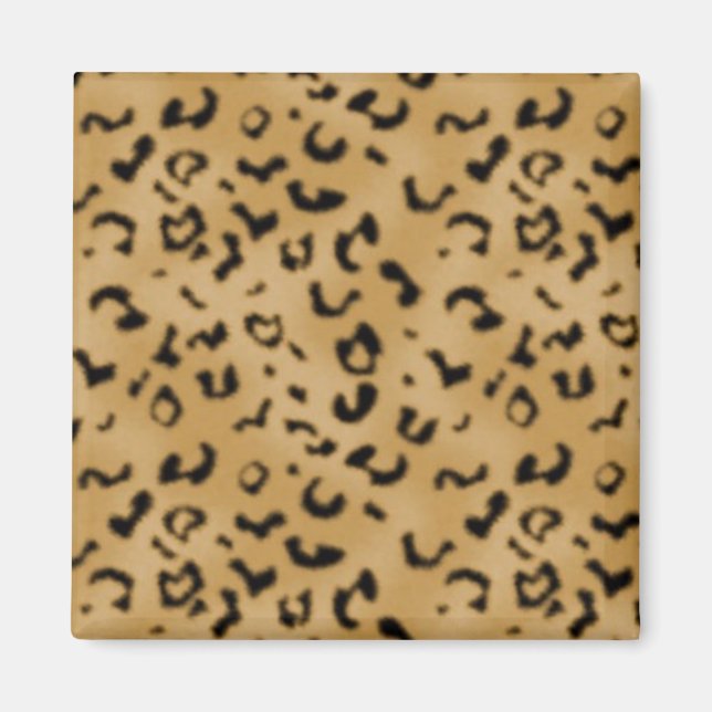 Íman ímã-leopardo (Frente)