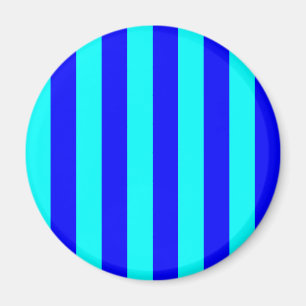 Íman Ímã listrado azul