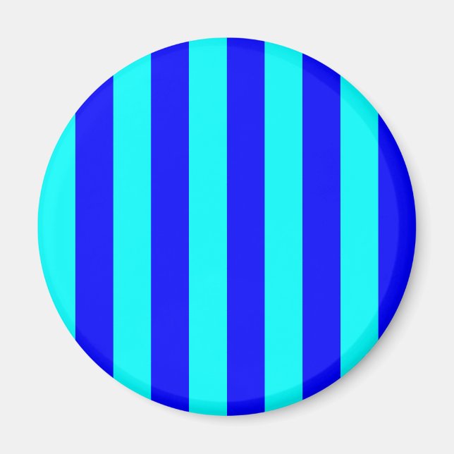 Íman Ímã Listrado Azul (Frente)