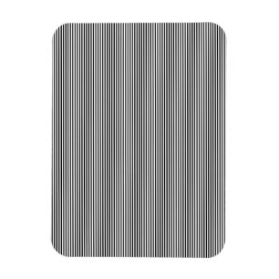 Íman Ímã Listrado Minimalista Moderno Preto Branco