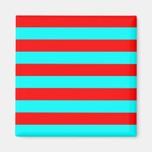 Íman Ímã listrado vermelho