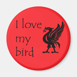 Íman Ímã - Liverpool Liverbird