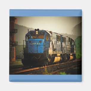 Íman Ímã locomotivo de Conrail - personalizado