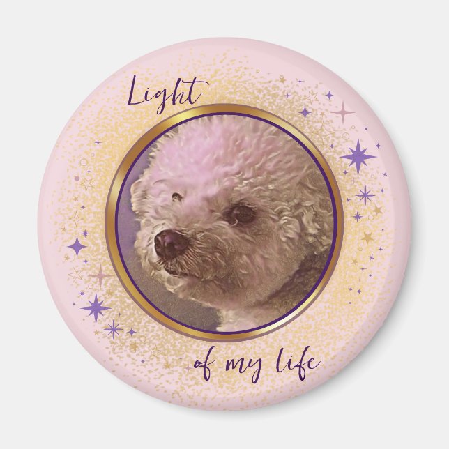 Íman Ímã Luz da Minha Vida (Frente)