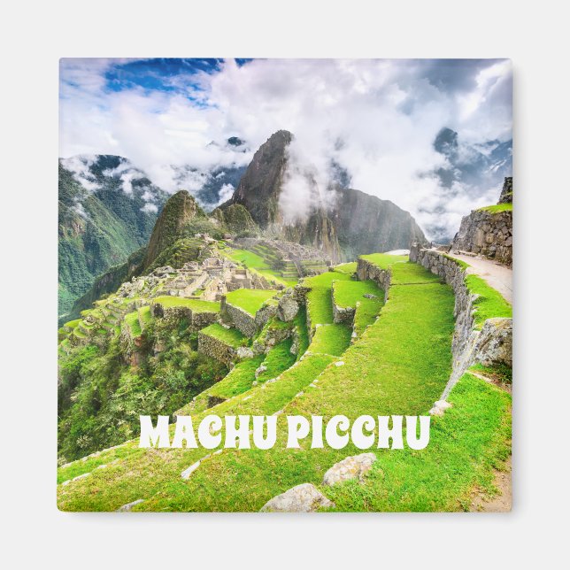 Íman ímã Machu Picchu (Frente)