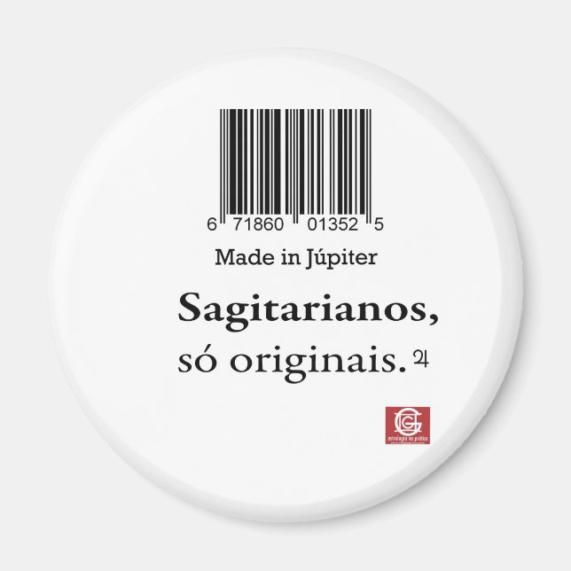 Íman Ímã "Made in Júpiter" (Frente)