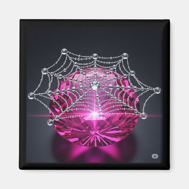 Íman Ímã Magenta Equilibrado (Frente)