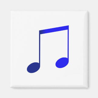 Íman Ímã (Magnet) Dupla Colcheia Azul