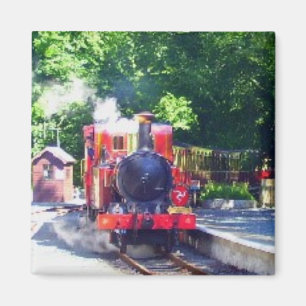 Íman Ímã Manx do trem do vapor