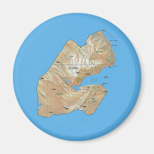 Íman Ímã Mapa do Djibuti