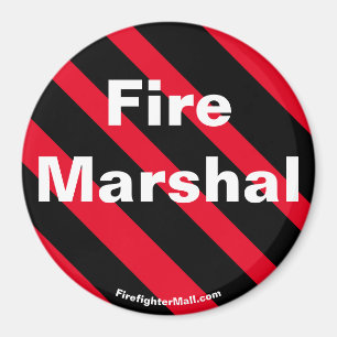 Íman Ímã Marechal de Fogo Preto/Vermelho