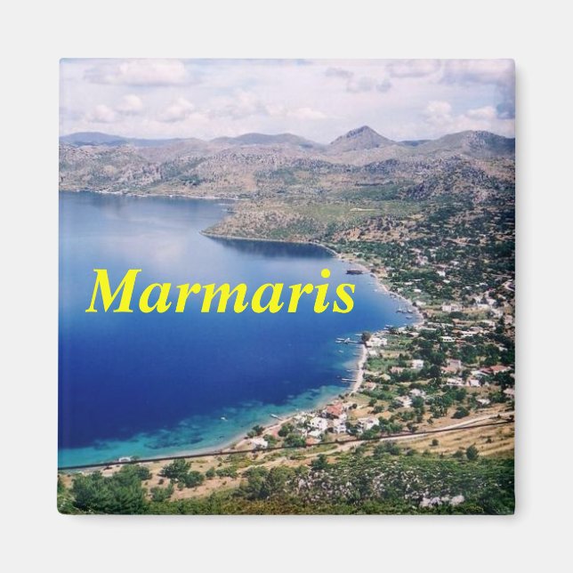 Íman ímã Marmaris (Frente)
