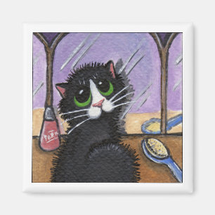 Íman Ímã mau do dia do cabelo