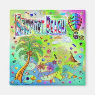 Íman Ímã Melodia Atemporal de Newport Beach