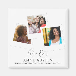 Íman Ímã Memorial – Tributo Personalizado