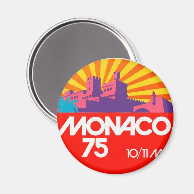 Íman Ímã Mônaco 75 (Front/Back)