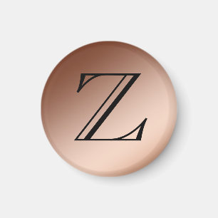 Íman Ímã - monograma, cobre