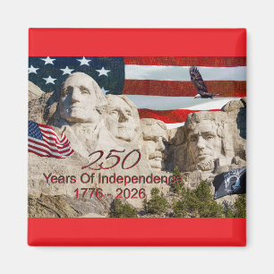 Íman Ímã Mount Rushmore América 250