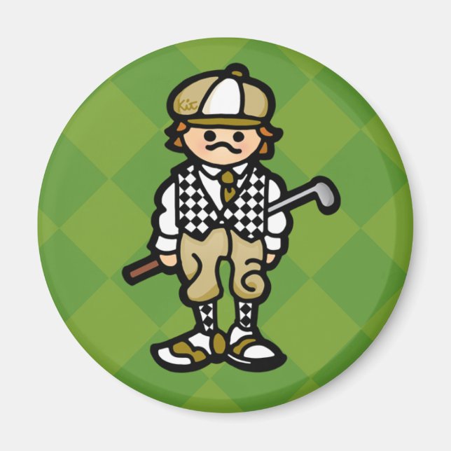 Íman ímã mulligano. (Frente)