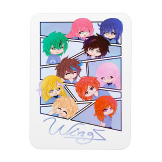 Íman Ímã Multi Personagem Wingz