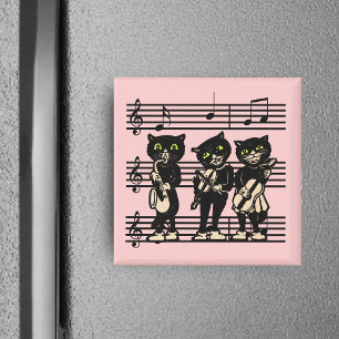 Íman Ímã musical dos gatos pretos