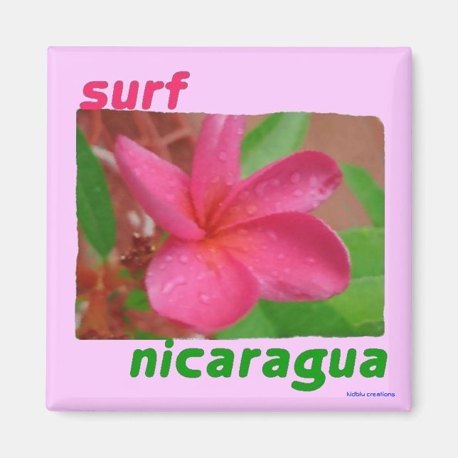 Íman imã - nicaragua surf (Frente)