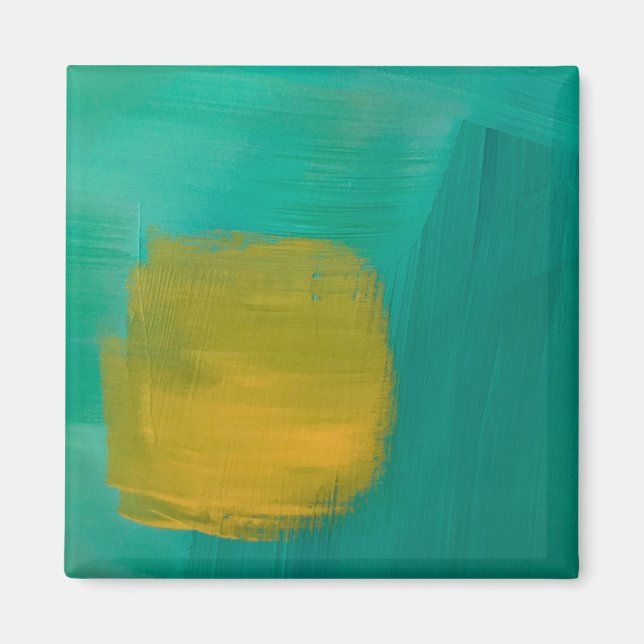 Íman Ímã no Design de Sol Nebuloso (Frente)