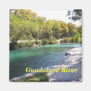 Íman Ímã novo de Braunfels Guadalupe River