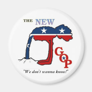 Íman Ímã novo do logotipo do GOP