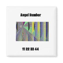 Ímã Número do Anjo 11 22 33 44