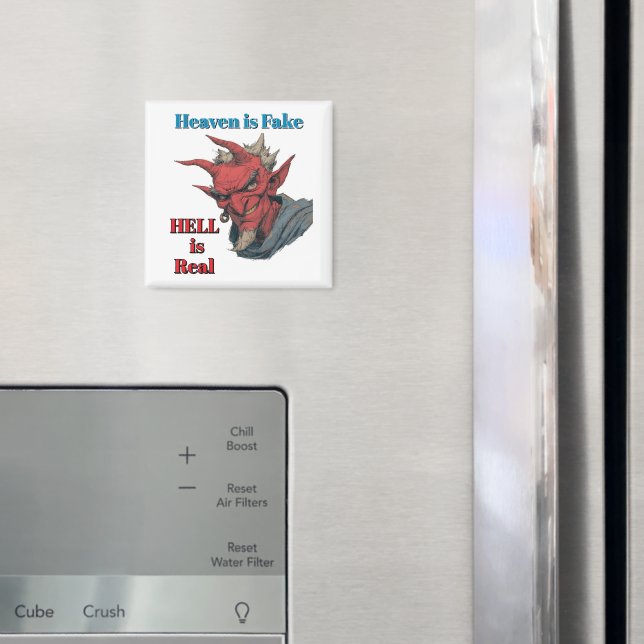 Íman Ímã O Inferno É Real (In Situ (Fridge))