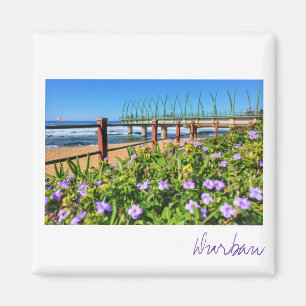 Íman Ímã Oceano Durban Pier África do Sul