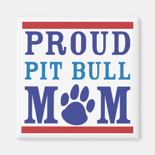 Íman Ímã orgulhoso da mamã do pitbull