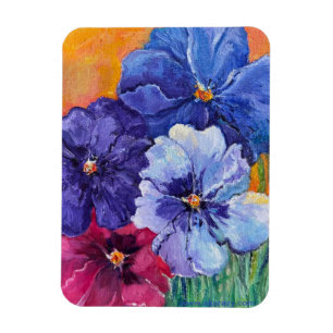 Íman ímã Pansies do Alasca