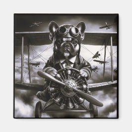 Íman ímã para aviador Bulldog francês